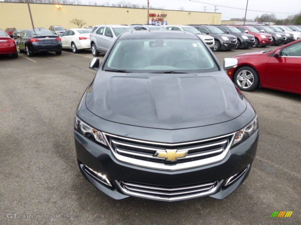 2014 Impala LTZ - Ashen Gray Metallic / Jet Black/Dark Titanium photo #2