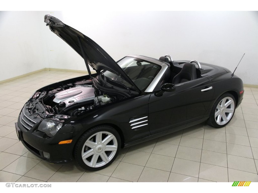 2005 Crossfire Limited Roadster - Graphite Metallic / Dark Slate Grey photo #20