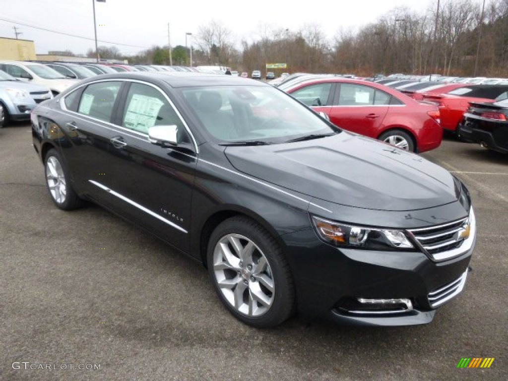 2014 Impala LTZ - Ashen Gray Metallic / Jet Black/Dark Titanium photo #3