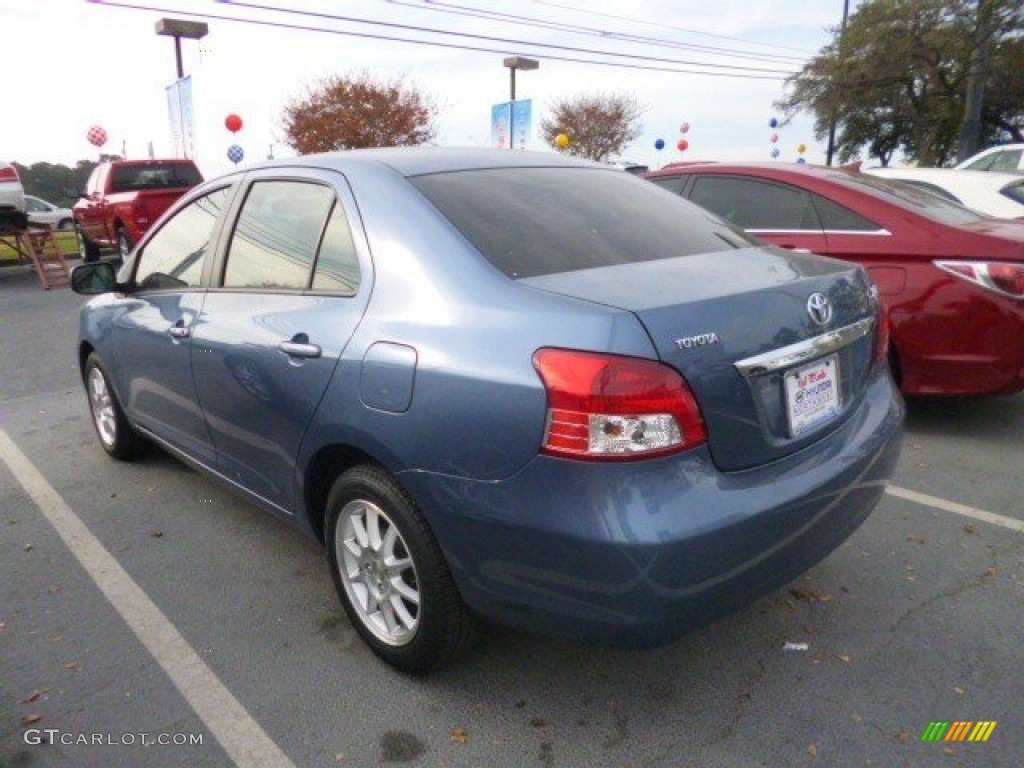 2009 Yaris Sedan - Pacific Blue Metallic / Dark Charcoal photo #5