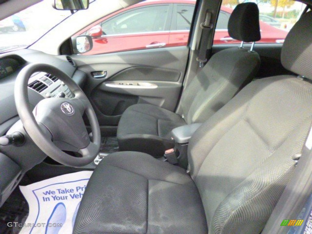 2009 Yaris Sedan - Pacific Blue Metallic / Dark Charcoal photo #7