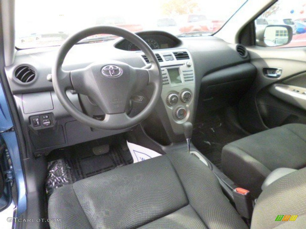 2009 Yaris Sedan - Pacific Blue Metallic / Dark Charcoal photo #8