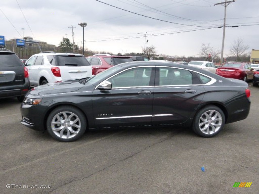 2014 Impala LTZ - Ashen Gray Metallic / Jet Black/Dark Titanium photo #8