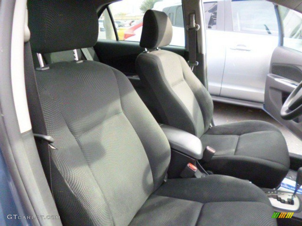 2009 Yaris Sedan - Pacific Blue Metallic / Dark Charcoal photo #14
