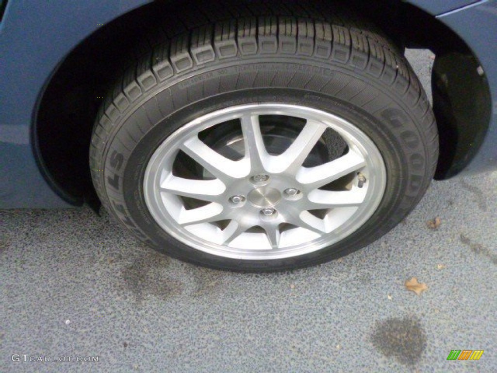 2009 Yaris Sedan - Pacific Blue Metallic / Dark Charcoal photo #20
