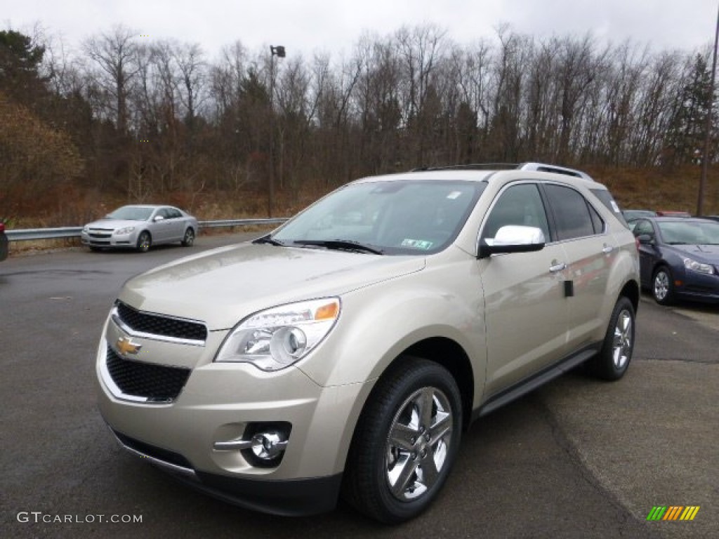 Champagne Silver Metallic 2014 Chevrolet Equinox LTZ AWD Exterior Photo #88544579