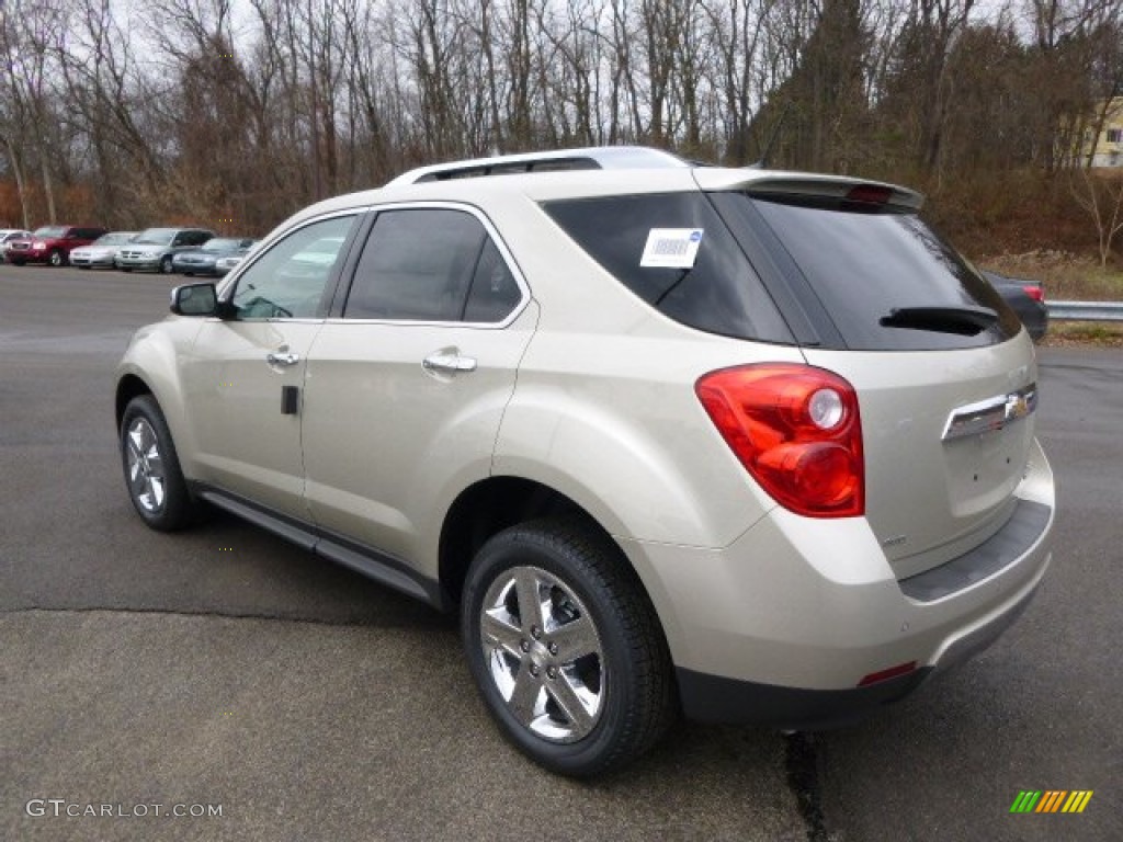 Champagne Silver Metallic 2014 Chevrolet Equinox LTZ AWD Exterior Photo #88544720