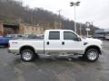 Oxford White 2008 Ford F250 Super Duty Lariat Crew Cab 4x4