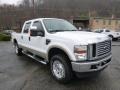 Oxford White - F250 Super Duty Lariat Crew Cab 4x4 Photo No. 2