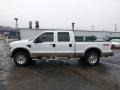 Oxford White - F250 Super Duty Lariat Crew Cab 4x4 Photo No. 5