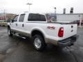 Oxford White - F250 Super Duty Lariat Crew Cab 4x4 Photo No. 6