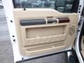 Oxford White - F250 Super Duty Lariat Crew Cab 4x4 Photo No. 11