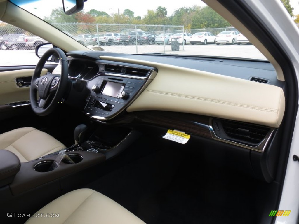 2014 Toyota Avalon XLE Premium Almond Dashboard Photo #88547678