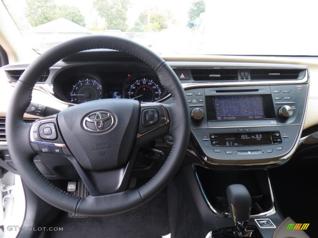 2014 Toyota Avalon XLE Premium Almond Dashboard Photo #88547936