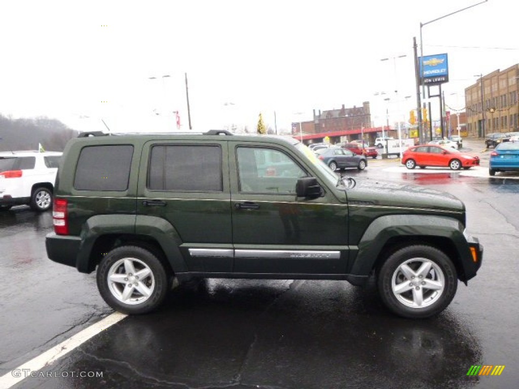 Natural Green Pearl Jeep Liberty