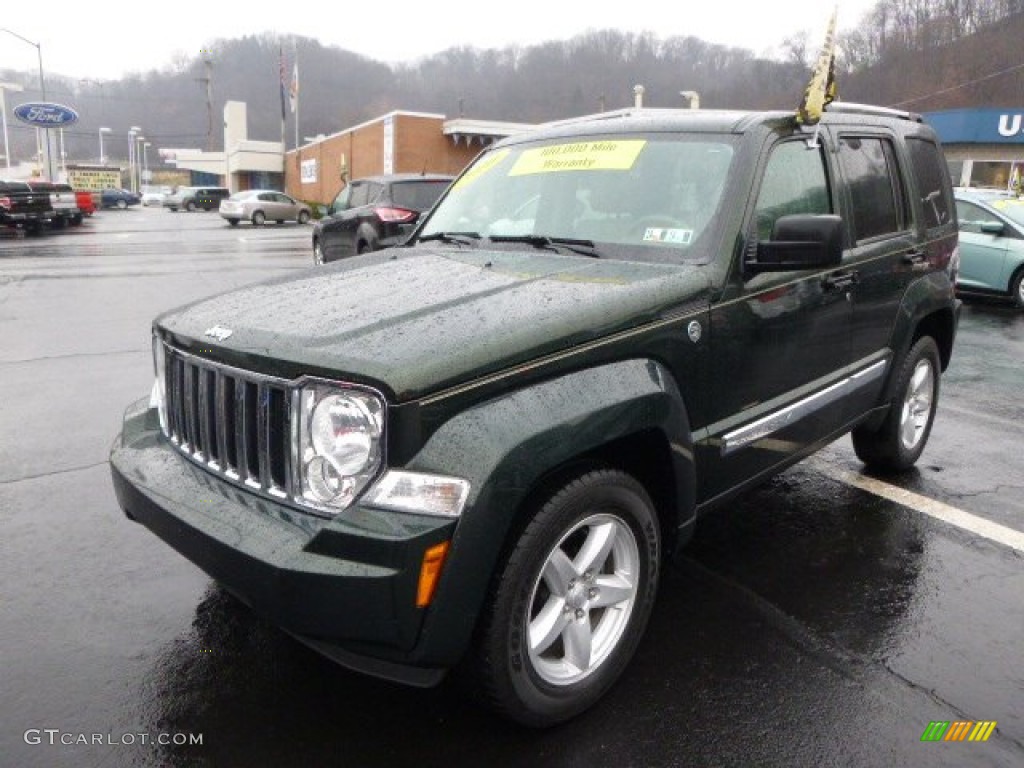 Natural Green Pearl 2010 Jeep Liberty Limited 4x4 Exterior Photo #88548207