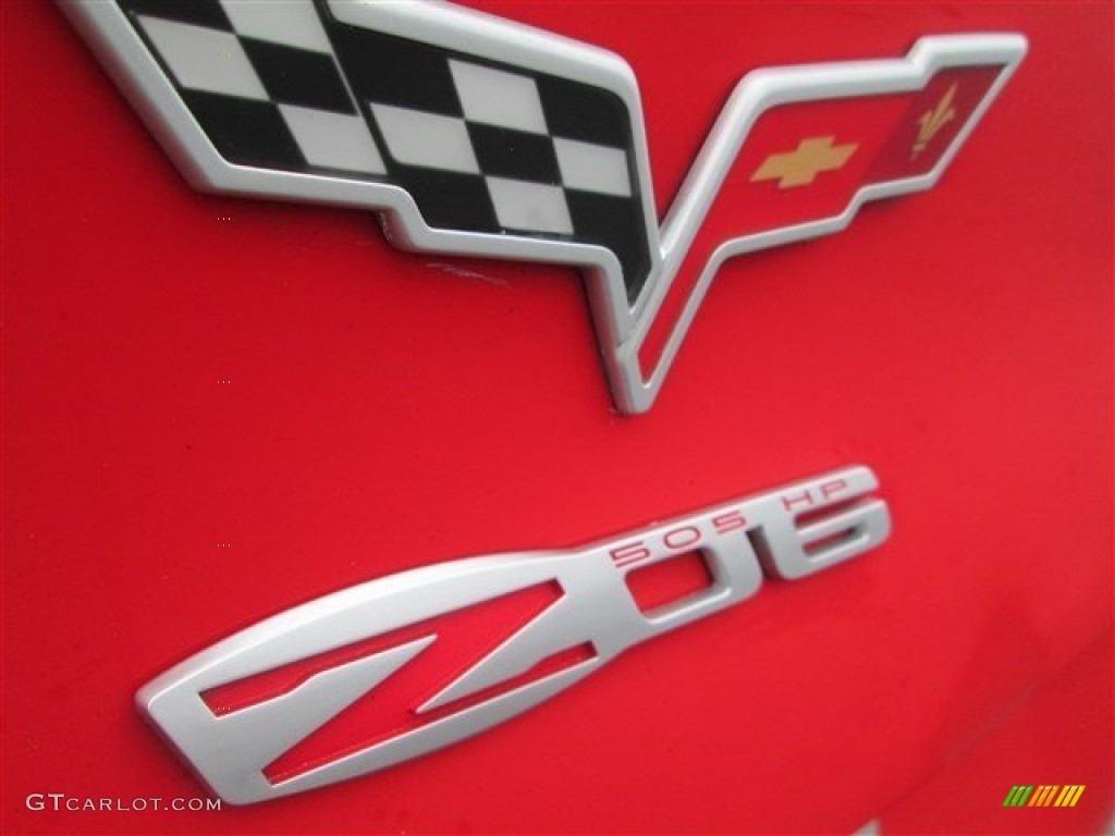 2006 Corvette Z06 - Victory Red / Ebony Black photo #7