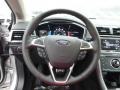 Charcoal Black 2014 Ford Fusion Titanium AWD Steering Wheel