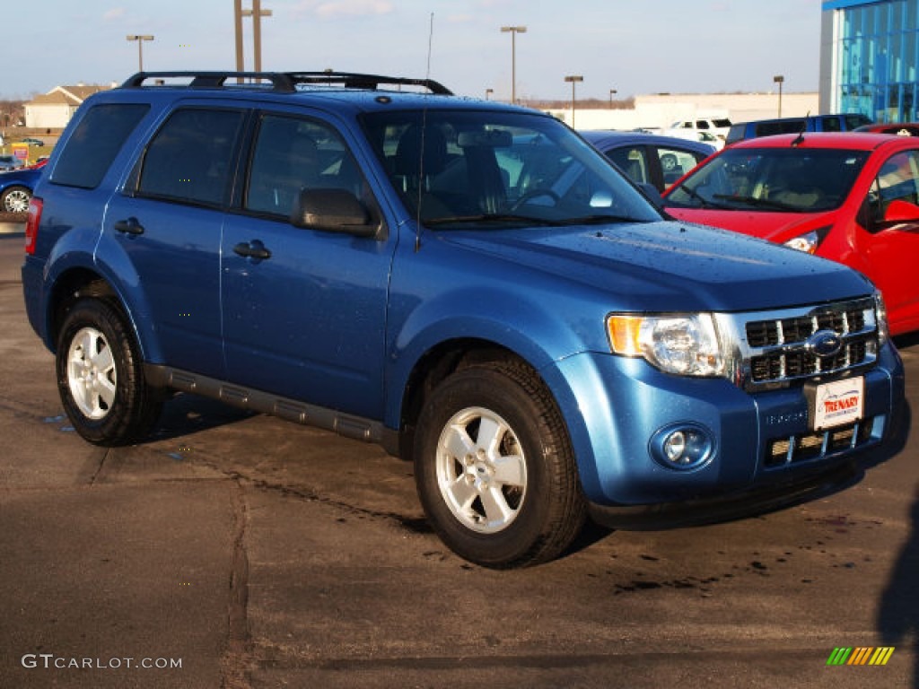 2009 Escape XLT V6 - Sport Blue Metallic / Charcoal photo #2