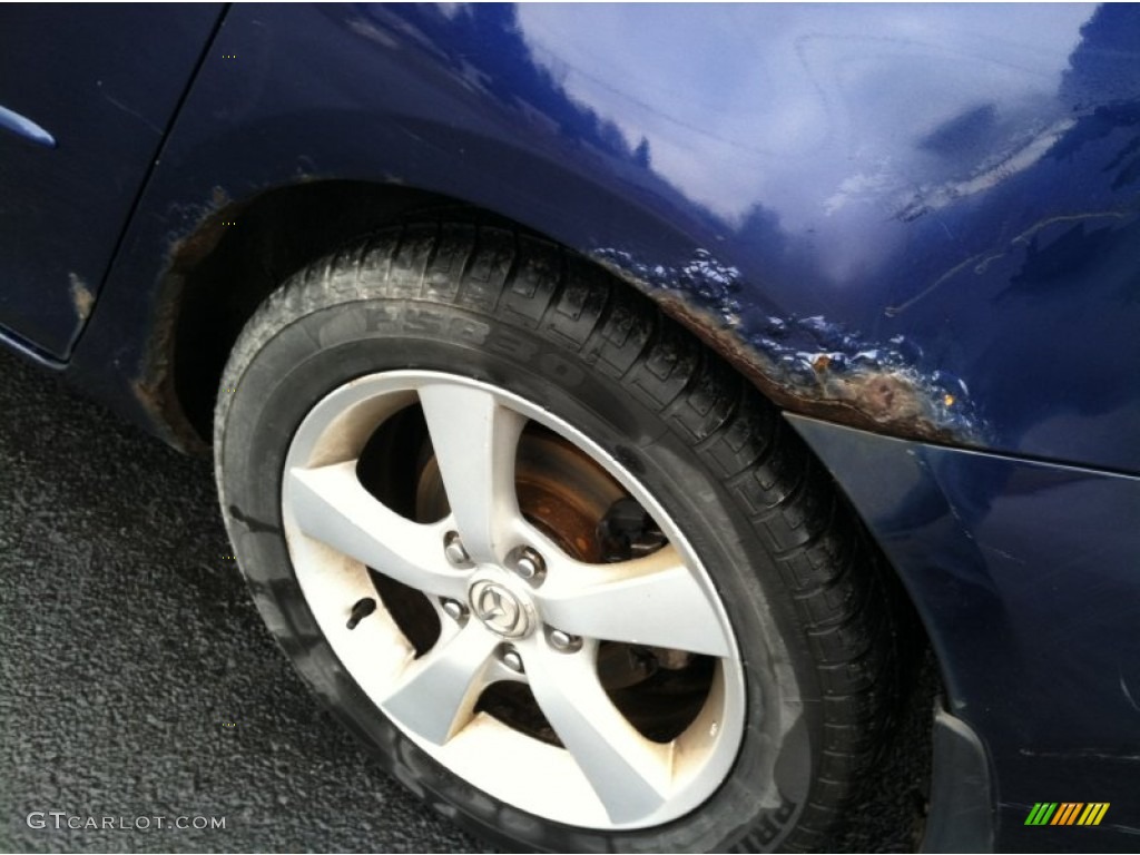 2005 MAZDA3 i Sedan - Strato Blue Mica / Black photo #9