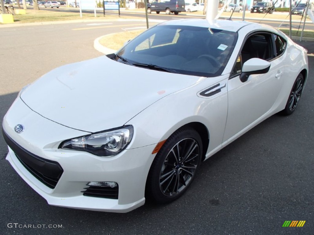 Satin White Pearl 2014 Subaru BRZ Premium Exterior Photo #88552379