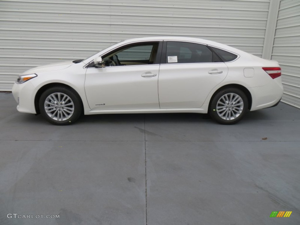 Blizzard Pearl 2014 Toyota Avalon Hybrid XLE Premium Exterior Photo #88553582