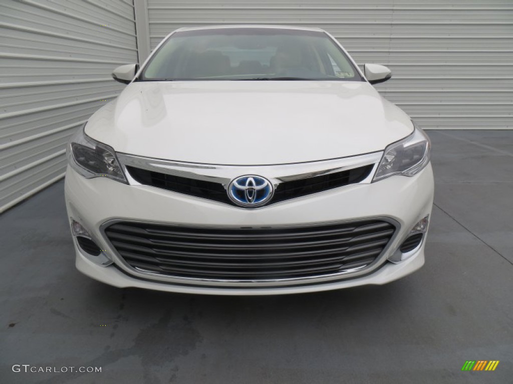 Blizzard Pearl 2014 Toyota Avalon Hybrid XLE Premium Exterior Photo #88553624