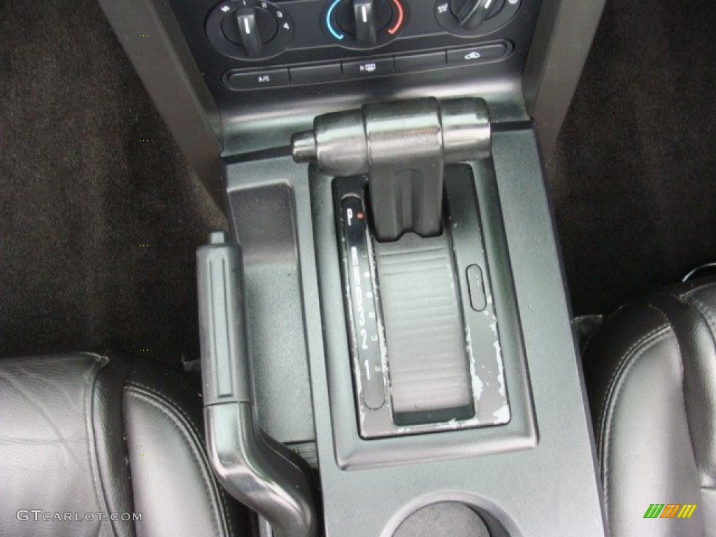 2007 Mustang V6 Premium Convertible - Tungsten Grey Metallic / Dark Charcoal photo #24