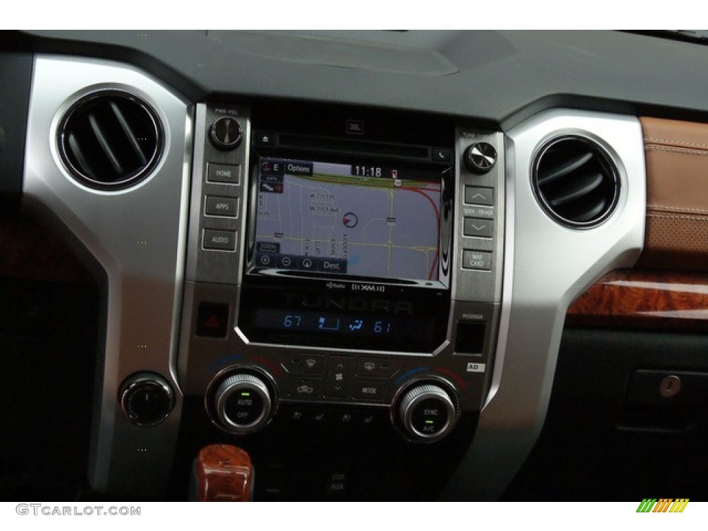 2014 Tundra 1794 Edition Crewmax 4x4 - Attitude Black Metallic / 1794 Edition Premium Brown photo #7