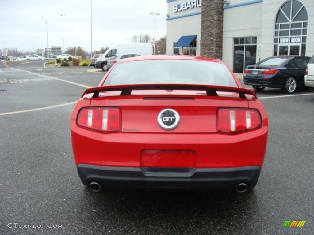 2010 Mustang GT Premium Coupe - Torch Red / Brick Red photo #5