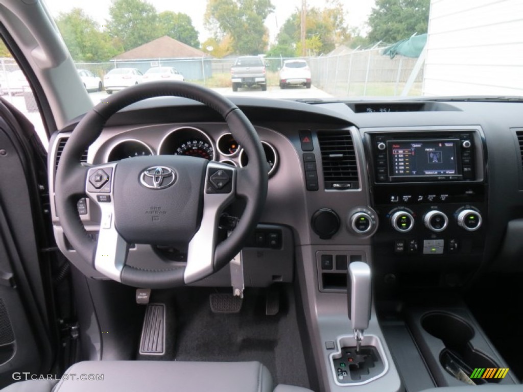 2014 Toyota Sequoia Limited Graphite Dashboard Photo #88555835
