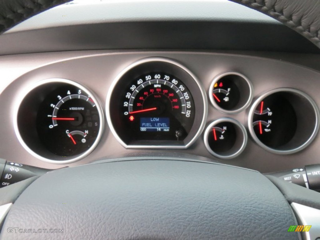 2014 Toyota Sequoia Limited Gauges Photo #88555922