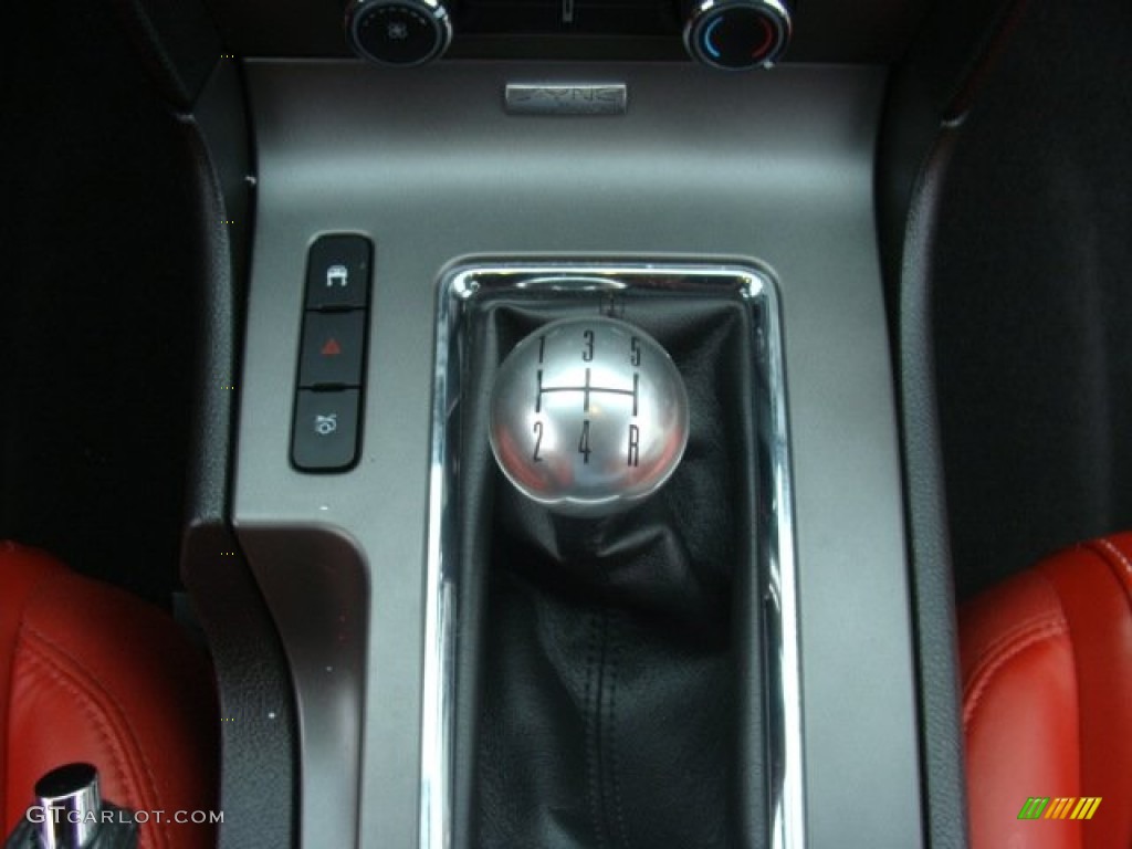 2010 Ford Mustang GT Premium Coupe Transmission Photos