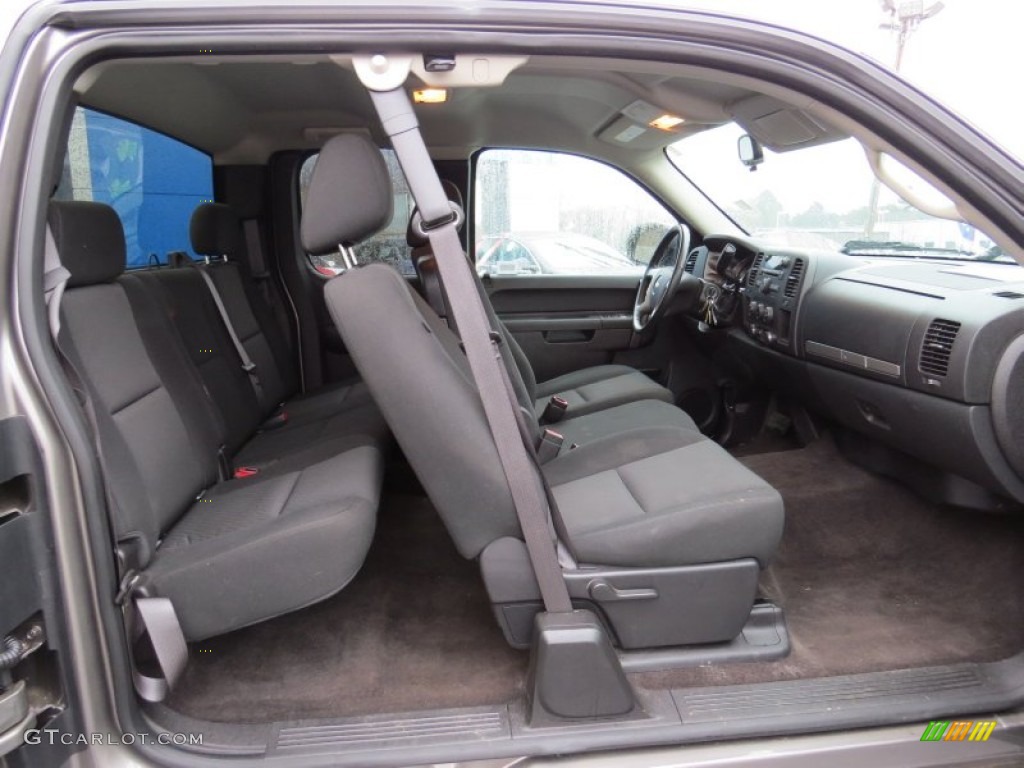 2013 Silverado 1500 LT Extended Cab - Graystone Metallic / Ebony photo #14