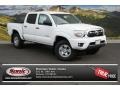 Super White 2014 Toyota Tacoma V6 Double Cab 4x4