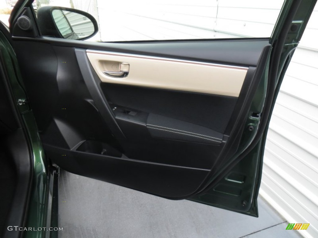2014 Toyota Corolla LE Ivory Door Panel Photo #88557065