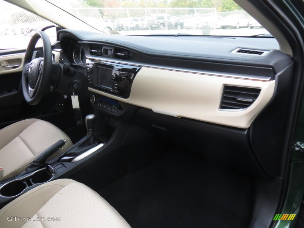 2014 Toyota Corolla LE Ivory Dashboard Photo #88557074