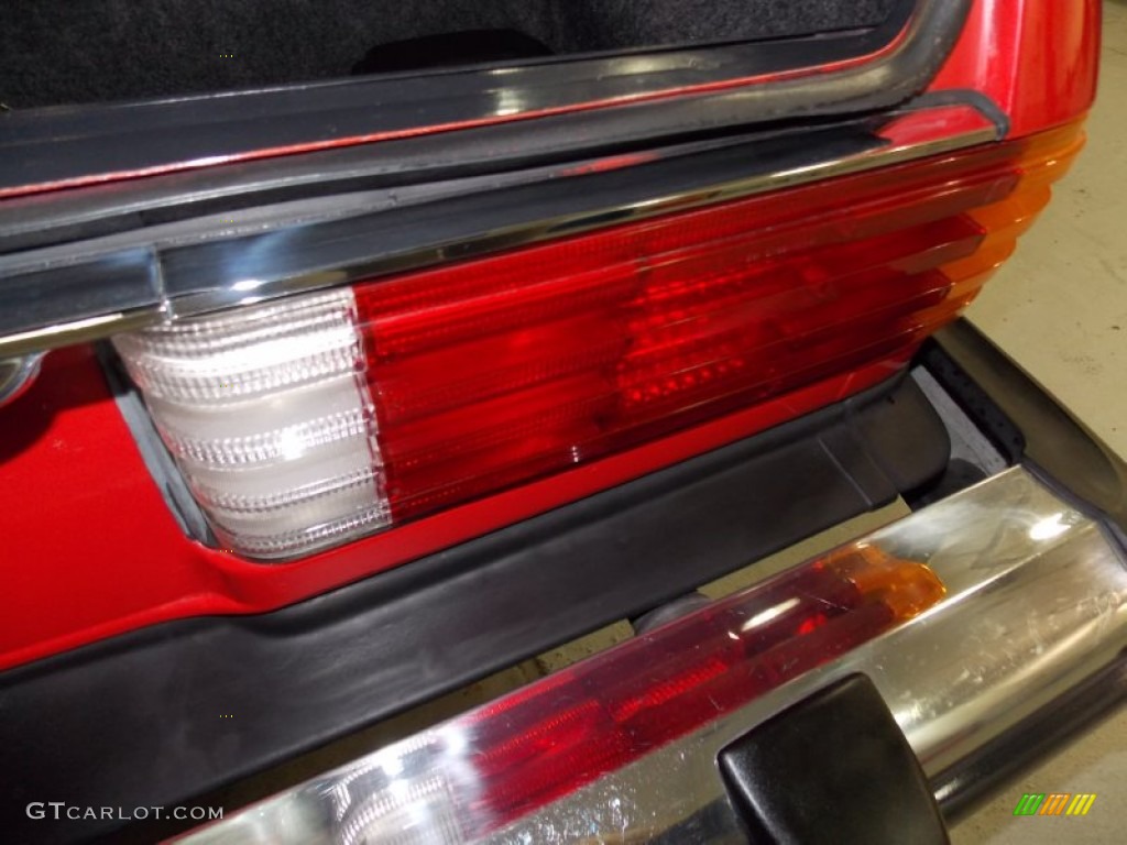1977 SL Class 450 SL roadster - Signal Red / Black photo #27