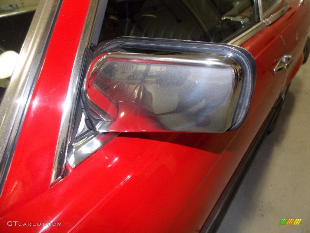 1977 SL Class 450 SL roadster - Signal Red / Black photo #28
