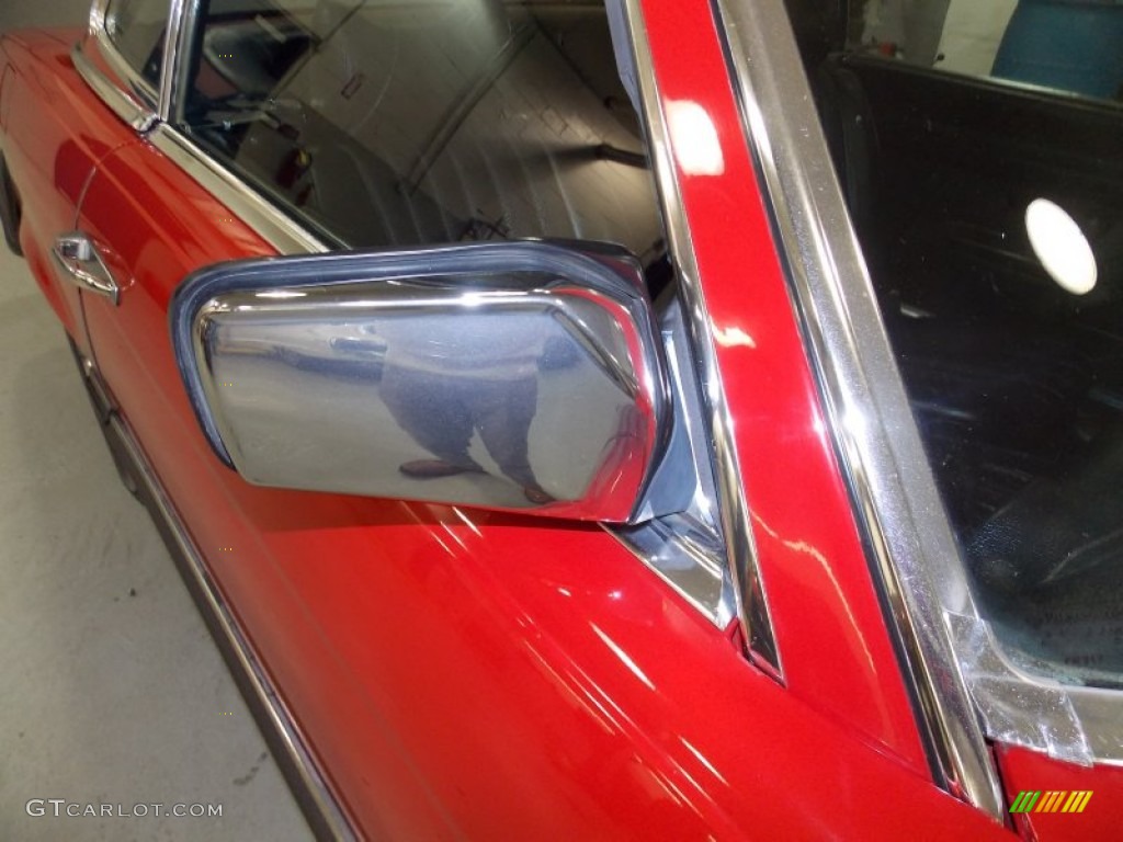 1977 SL Class 450 SL roadster - Signal Red / Black photo #29