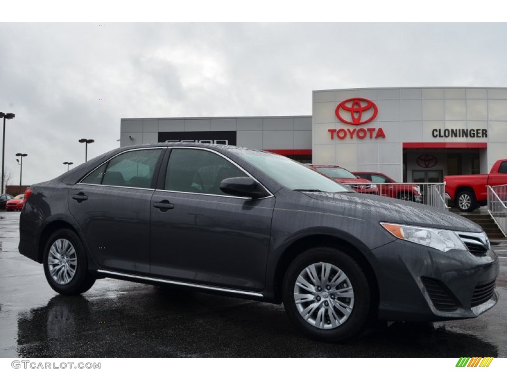 2014 Camry LE - Magnetic Gray Metallic / Ash photo #1