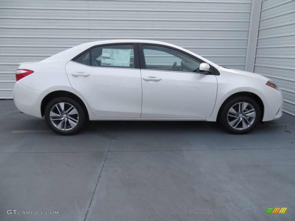Blizzard Pearl White 2014 Toyota Corolla LE Eco Exterior Photo #88558175