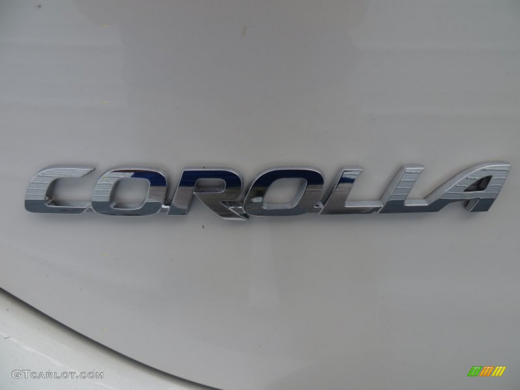 2014 Corolla LE Eco - Blizzard Pearl White / Ivory photo #14