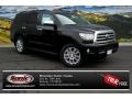 2014 Black Toyota Sequoia Platinum 4x4  photo #1