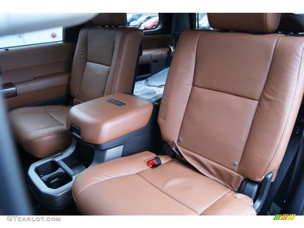 2014 Toyota Sequoia Platinum 4x4 Rear Seat Photo #88558898