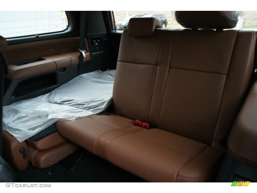 2014 Toyota Sequoia Platinum 4x4 Rear Seat Photo #88558919