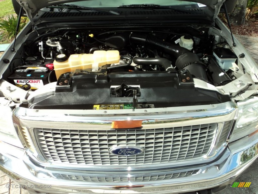 2004 Excursion XLT - Silver Birch Metallic / Medium Flint photo #34