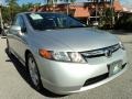 2007 Alabaster Silver Metallic Honda Civic EX Sedan  photo #2