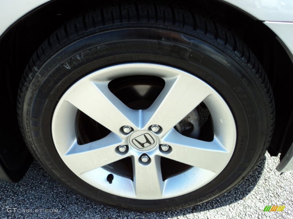 2007 Civic EX Sedan - Alabaster Silver Metallic / Gray photo #3