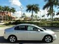 2007 Alabaster Silver Metallic Honda Civic EX Sedan  photo #5